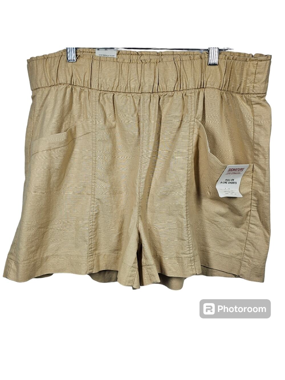 Signature Levi Strauss & Co. Pull-On A-Line Shorts Women's XXL